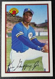 Ken Griffey Jr. RC 1989 Bowman Rookie Baseball Card No. 220