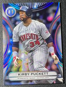 Kirby Puckett 2025 Topps Tribute Minnesota Twins Baseball Card No. 24