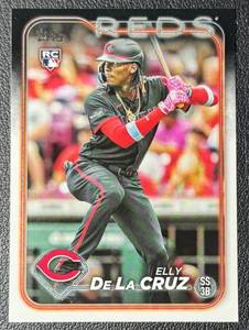 Elly De La Cruz RC 2024 Topps Series 1 Rookie Baseball Card No. 141