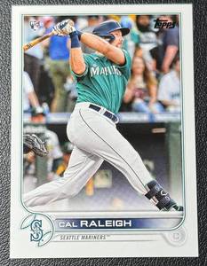 Cal Raleigh RC 2022 Topps Series 1 Rookie Baseball Card No. 277