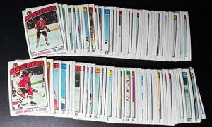 1976 Topps Vintage Hockey Card Partial Set - No Dupes