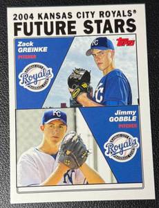 Zack Greinke RC 2004 Topps Rookie Baseball Card No. 330