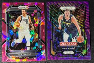 2-Card LukaJokic Parallel Basketball Card Lot