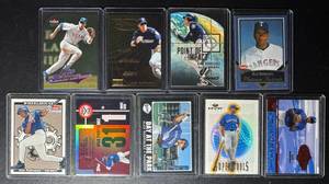 Alex Rodriguez 9-Card Insert Baseball Card Lot