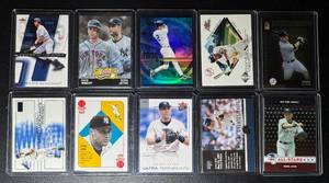 Derek Jeter 10-Card New York Yankees Insert Baseball Card Lot