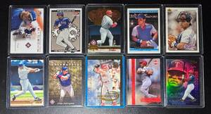 Ivan Rodriguez 10-Card Insert Baseball Card Lot