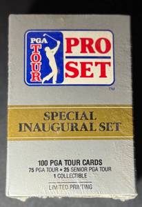 1990 PGA Tour Pro Set Golf Card Lot