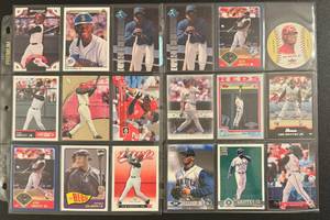 Ken Griffey Jr. 18-Card Baseball Card Lot