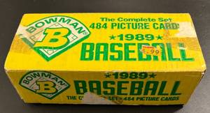 1989 Bowman Baseball Complete Set