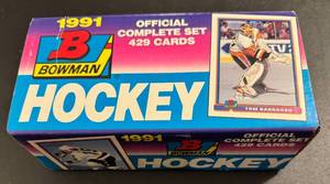 1991 Bowman Hockey Card Complete Set