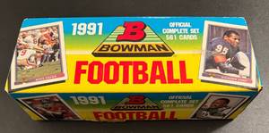 1991 Bowman Football Card Complete Set