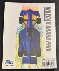 2018 Indy 500 Program Book
