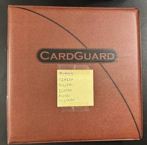 HOF Baseball Card Bulk Binder (2) w BIG STARS, sorted