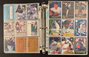Misc Bulk Baseball Card Binder (3)