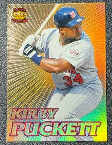Kirby Puckett 1995 Pacific Gold Minnesota Twins Baseball Card No. 26
