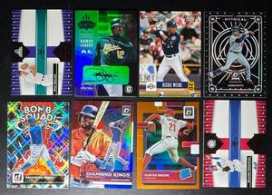8-Card Baseball NumberedParallel Card Lot