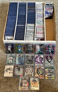 HUGE MONSTER BOX OF FUN CARDS #1 - Football, Baseball, Basketball and More - Stars, Color, Inserts, Die Cuts, Etc.