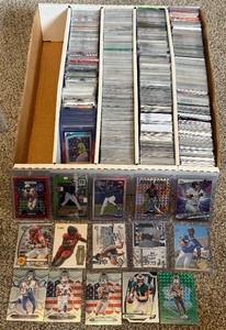 HUGE MONSTER BOX OF FUN CARDS #2 - Football, Baseball, Basketball and More - Stars, Color, Inserts, Die Cuts, Etc.