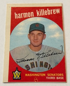 Harmon Killebrew 1959 Topps #515 High # Tough Vintage Baseball Card