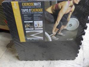 6 pcs Exercise Mats 24 x 24 x 12...