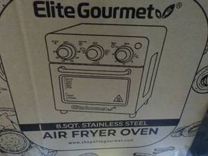 Elite Gourmet 8.5 qt Stainless Stee...