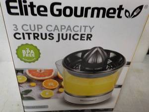 Elite Gourmet 3 cup Capacity Citrus...