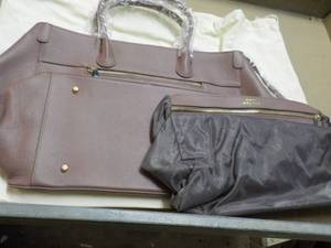 Pom Pom London Leather Overnight Pl...