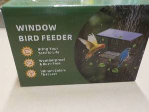 Window Bird Feeder...