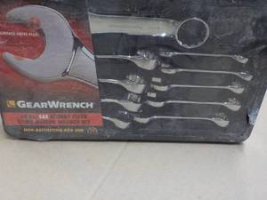 Gear Wrench 10 pc SAE Stubby Fixed ...