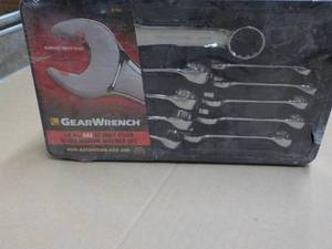 Gear Wrench 10 pc SAE Stubby Fixed ...