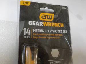 Gear Wrench 14 pc Metric Deep Socke...