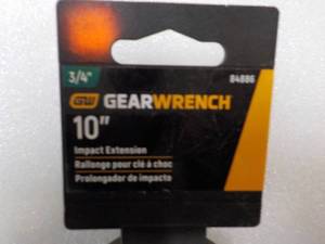 Gear Wrench 34 10 Impact Extensi...