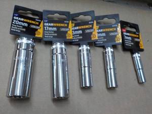 Gear Wrench Deep Sockets...
