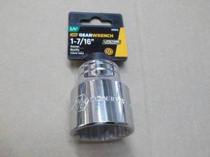 Gear Wrench 34 x  1 716 Socket...