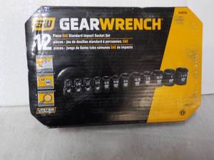 Gear Wrench 12 pc SAE Standard Impa...