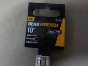 Gear Wrench 38 x 10 Extension...