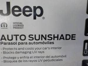 Jeep Auto Sun Shade...