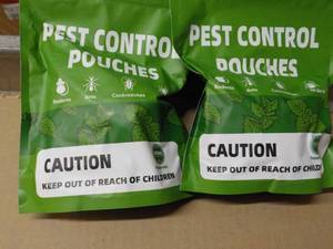 2 bags Pest Control Pouches...