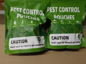 2 bags Pest Control Pouches...