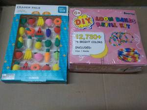 Eraser Pals and DIY Loom Bands Kit...