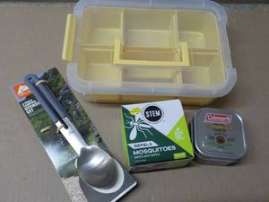 Citronella Candle, Repellent Wipes,...