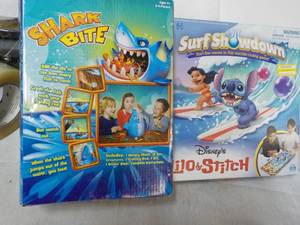 Shark Bite and Lilo & Stitch...