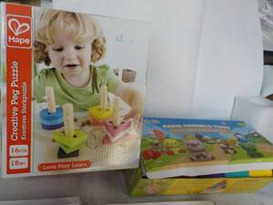 Peg Puzzle and Farm Animals Toy...