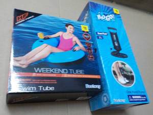 Bestway Pump and HF Weekend Tube...