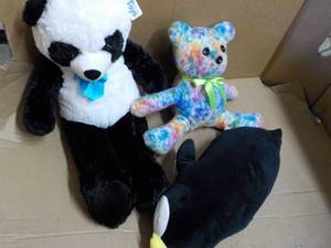 3 Stuffed Animals...