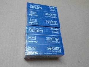 10,000 Standard Staples...