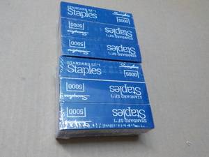 10,000 Standard Staples...