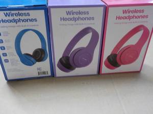 3 Wireless Headphones...