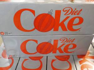 2 Diet Coke 12 packs...