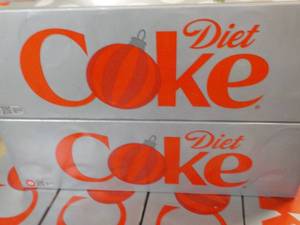 2 Diet Coke 12 packs...